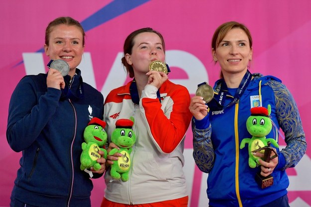 Klaudia Breś zdobyła złoty medal w konkurencji pistoletu pneumatycznego /Sebastian Borowski /PAP