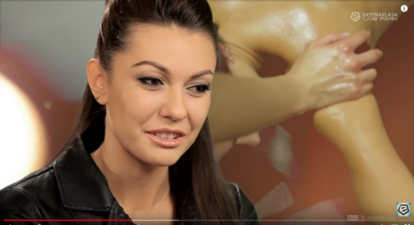 Klaudia Danch w materiale dla programu "Ekstraklasa Live Park" w 2014 roku /YouTube /materiał zewnętrzny