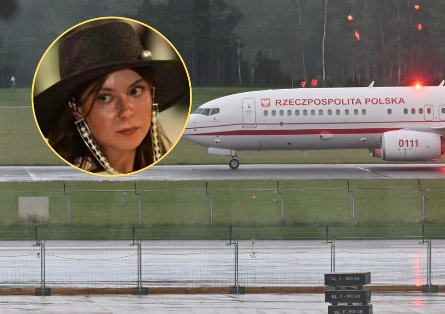 Klaudia Uciechowska wróciła do Polski rządowym samolotem, fot. zrzutka.pl /Maciej Kulczyński /PAP