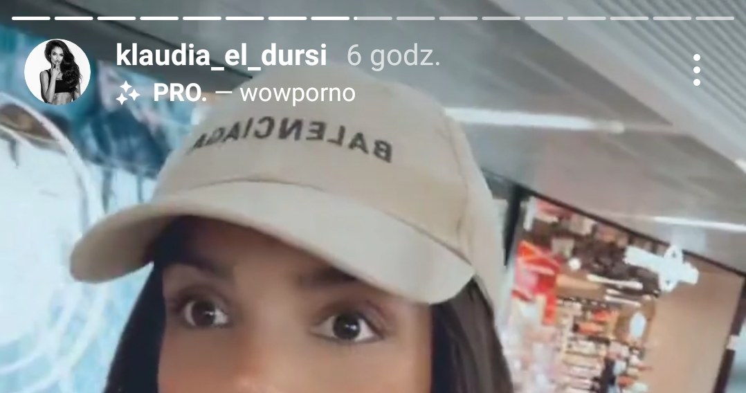 Klaudia zrelacjonowała wyprawę na Instagramie 
     ///https://www.instagram.com/klaudia_el_dursi/ /Instagram