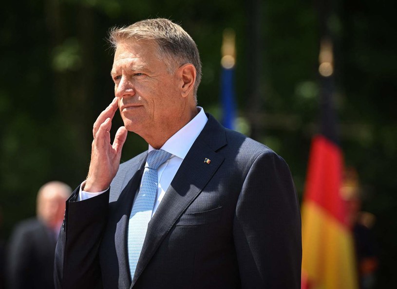 Klaus Iohannis, prezydent Rumunii /AFP