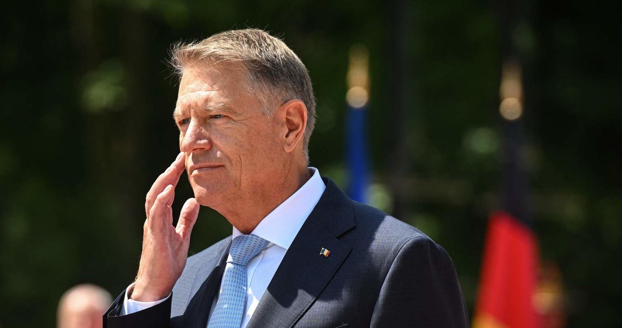 Klaus Iohannis, prezydent Rumunii /AFP