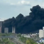 Kłęby dymu nad Moskwą. Kolejny pożar w stolicy Rosji
