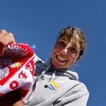 Klepacka i Myszka na podium  żeglarskich ME w klasie RS:X