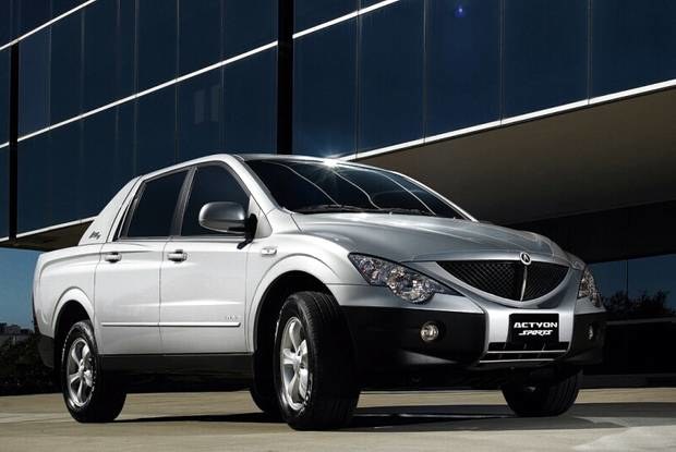 Ssangyong actyon sports 2008 диагностика через блютуз