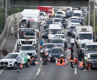 Klimatyczny aktywiści sparaliżowali Berlin. Zablokowali miejską autostradę