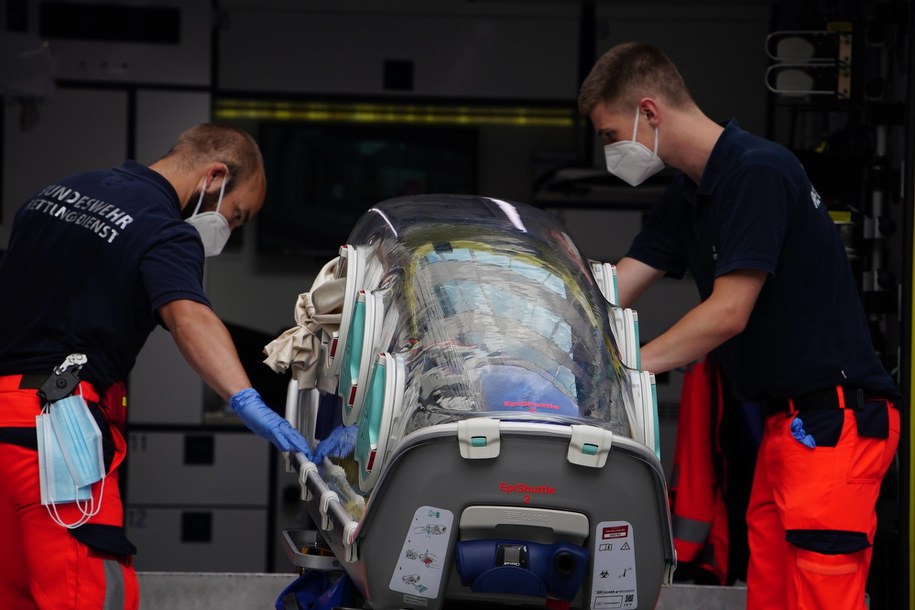 Klinika Charite w Berlinie /Clemens Bilan /PAP/EPA