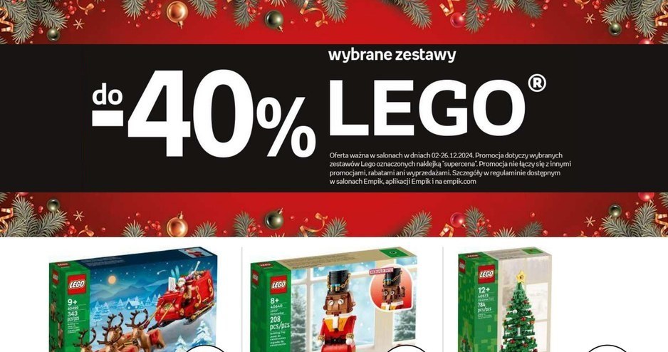 Klocki LEGO 40% taniej! /Empik /INTERIA.PL