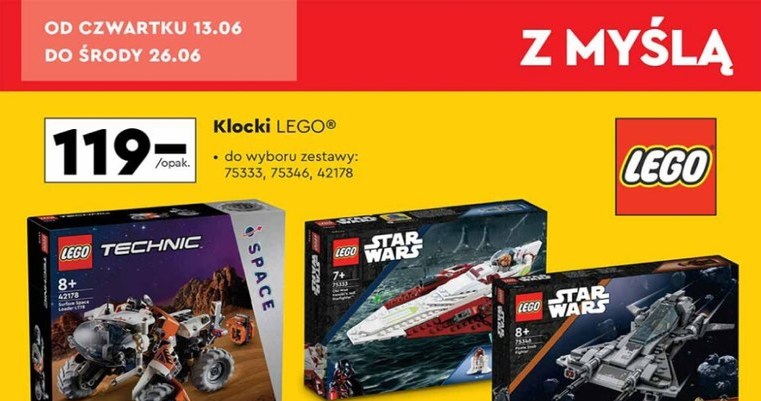 Klocki LEGO na promocji w Biedronce /Biedronka /INTERIA.PL