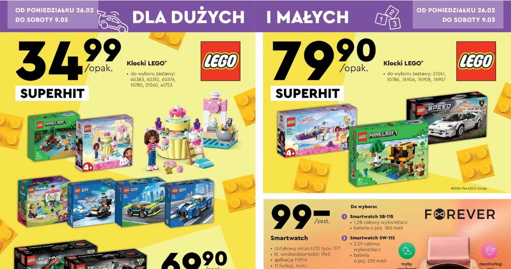 Klocki LEGO taniej w Biedronce! /Biedronka /INTERIA.PL