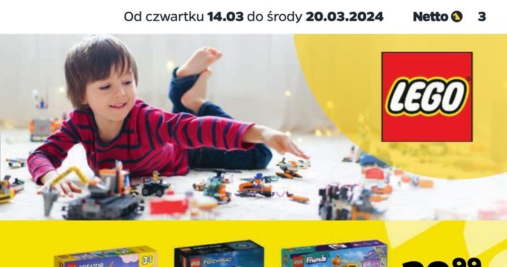 Klocki LEGO taniej w Netto! /Netto /INTERIA.PL