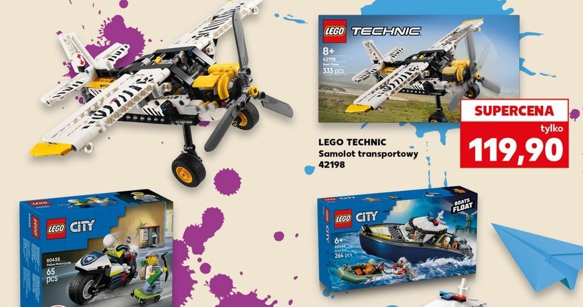 Klocki LEGO tanio w Kauflandzie! Świetny pomysł na rozrywkę w czasie nadchodzącej fali upałów /Kaufland /INTERIA.PL