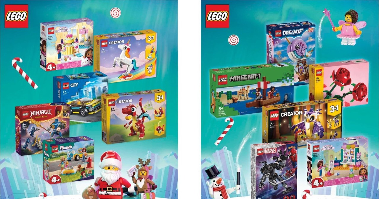 Klocki LEGO w Carrefourze za 31,99 zł lub 49,99 zł /Carrefour Polska /INTERIA.PL