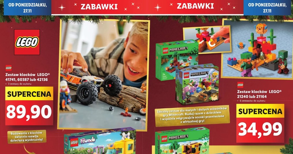 Klocki Lego w Lidlu /Lidl /INTERIA.PL