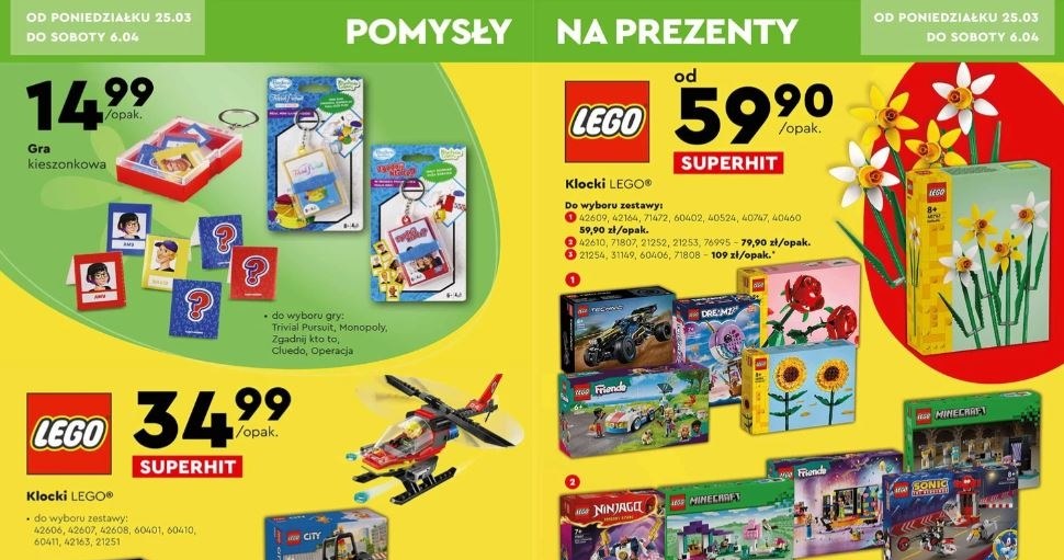 Klocki Lego w niskich cenach w Biedronce! /Biedronka /INTERIA.PL