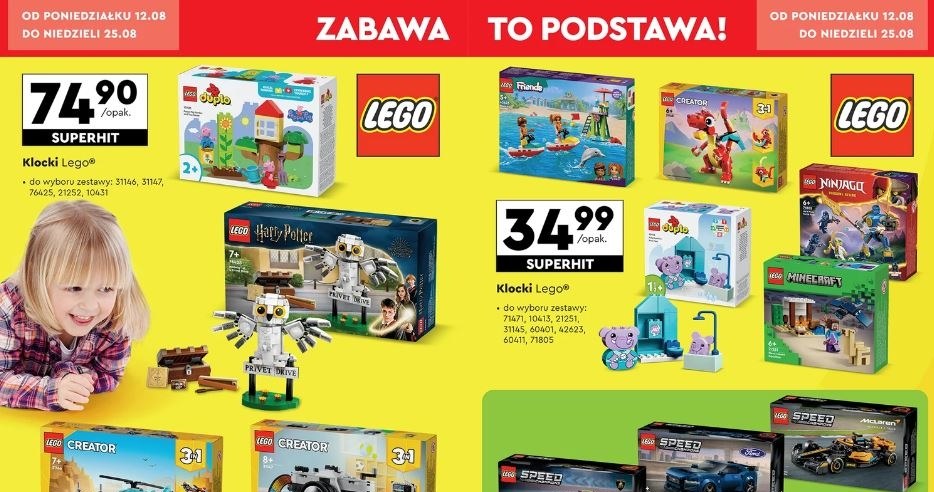 Klocki Lego w niskich cenach w Biedronce! /Biedronka /INTERIA.PL