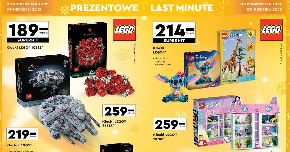 Klocki LEGO w niskich cenach w Biedronce! /Biedronka /INTERIA.PL