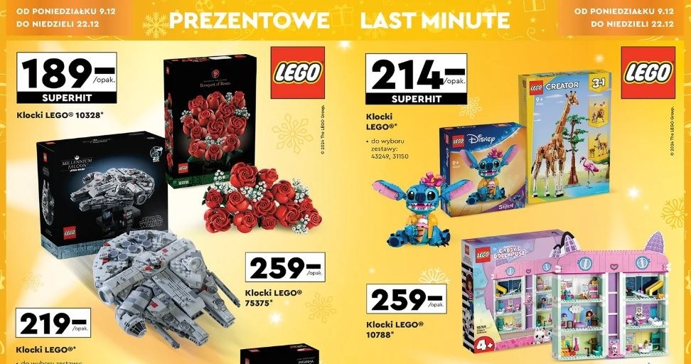 Klocki LEGO w niskich cenach w Biedronce! /Biedronka /INTERIA.PL