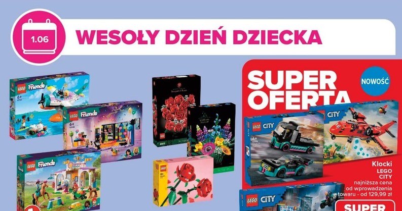 Klocki LEGO w ofercie sklepów Carrefour! /Carrefour Polska /INTERIA.PL