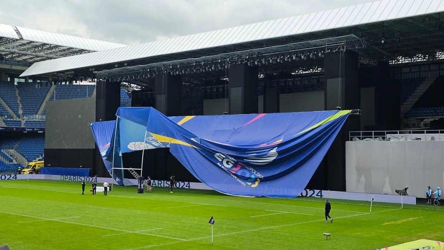 Kłopoty podczas meczu rugby /Tomasz Staniszewski /RMF FM