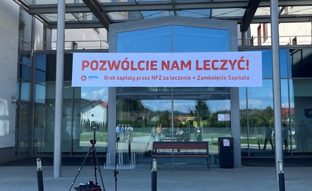 Kłopoty szpitala w Żywcu. "Pozwólcie nam leczyć!" 