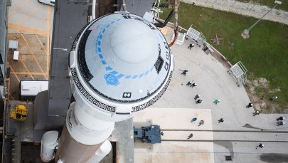 Kłopoty w czasie testu załogowego pojazdu kosmicznego Boeinga
