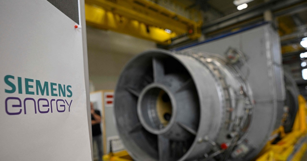 Kluczowa turbina dla cen gazu w Europie /AFP/AFP SASCHA SCHUERMANN /AFP