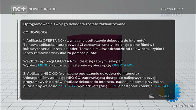 Kluczowe zmiany z nowej wersji oprogramowania dekodera 4K UltraBOX+ /SatKurier