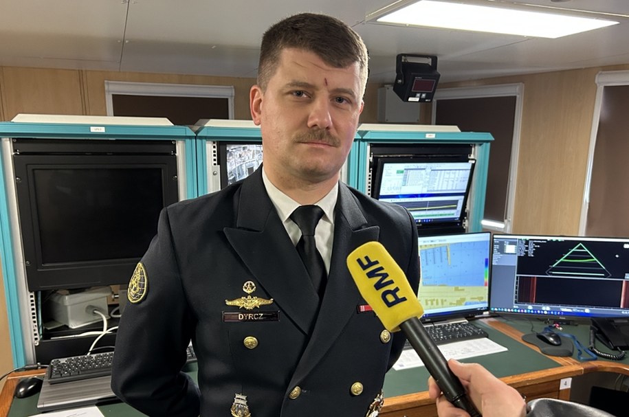 kmdr ppor. Krzysztof Dyrcz /Stanisław Pawłowski /RMF FM