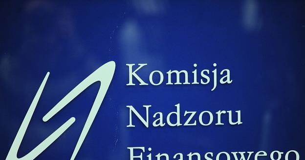 KNF ostrzega przed dwoma firmami. Fot. Szymon Laszewski /FORUM