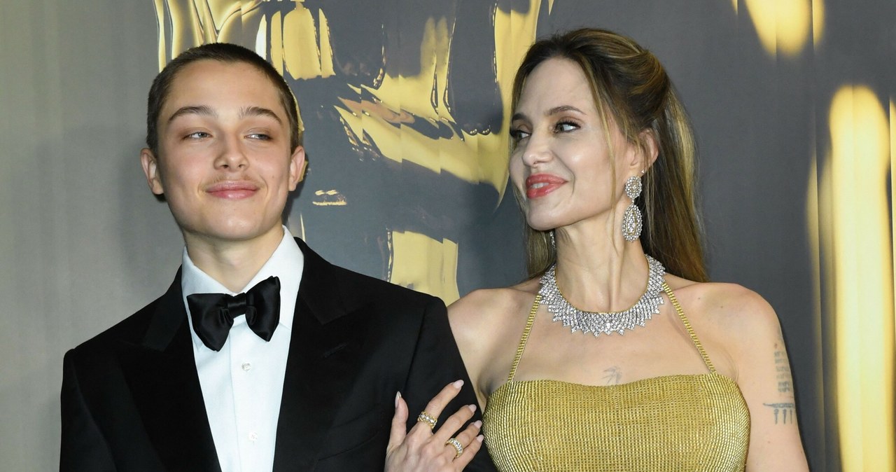 Knox Jolie-Pitt i Angelina Jolie /Valerie Macon /East News