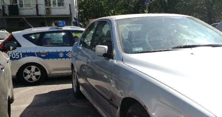 Kobieta prowadziła to BMW /Policja