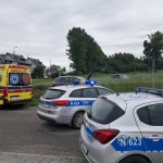 Kobieta wjechała w grupę pieszych