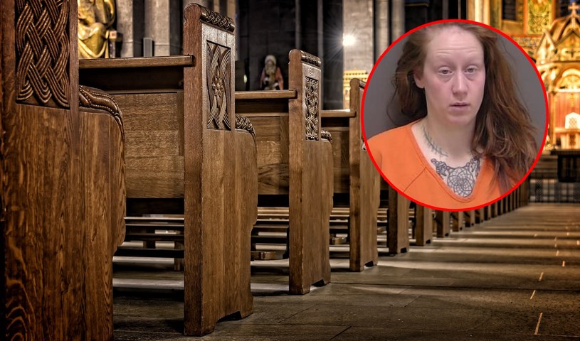 Kobieta została zatrzymana przez policję /pixbay/InForum; Cass County Jail /