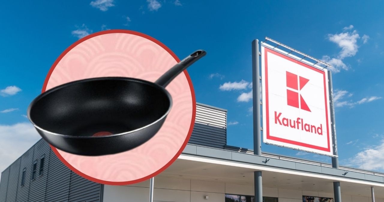 Kochasz kuchnię azjatycką? Złap promocję na patelnię Tefal wok w Kauflandzie! /adobestock/Kaufland /INTERIA.PL