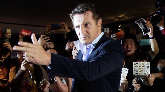 Kogo tym razem Liam Neeson weźmie na muszkę? - fot. Chung Sung-Jun /Getty Images/Flash Press Media