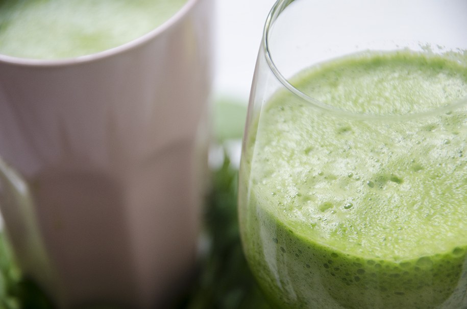 Koktajl z zielonych warzyw /Malwina Zaborowska /RMF FM