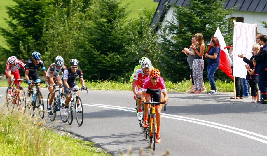 Kolarze na trasie ubiegłorocznego Tour de Pologne /Grzegorz Momot /PAP
