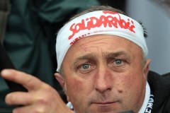 Kolejarskie związki protestują w stolicy 