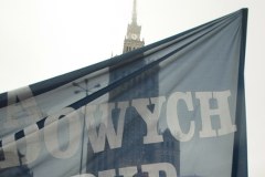 Kolejarskie związki protestują w stolicy 