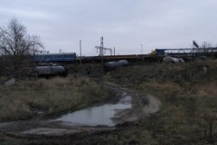 Kolejarze usuwają wraki cystern w Białymstoku