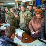 Kolejki chętnych do głosowania na Ukrainie