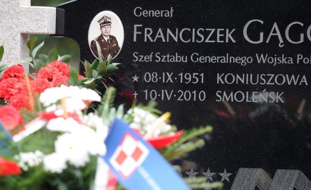 Kolejna ekshumacja ofiary katastrofy smoleńskiej. Chodzi o grób gen. Gągora