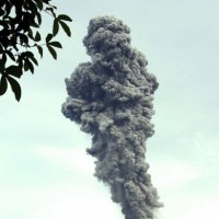 Erupcja wulkanu w Indonezji