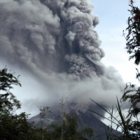 Erupcja wulkanu w Indonezji