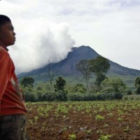 Erupcja wulkanu w Indonezji
