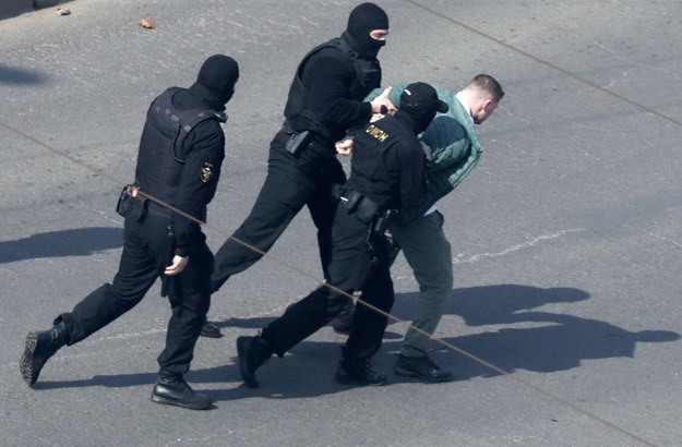 Kolejna fala zatrzymań na Białorusi /AFP /East News