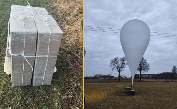 Kolejne balony i paczki znalezione na Podlasiu. Policja ostrzega 
