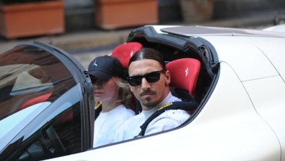Kolejne ferrari do kolekcji. Zlatan Ibrahimovic świętuje po swojemu