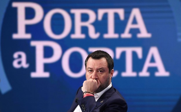 Kolejne postępowanie przeciwko Salviniemu ws. przetrzymywania migrantów /ETTORE FERRARI /PAP/EPA